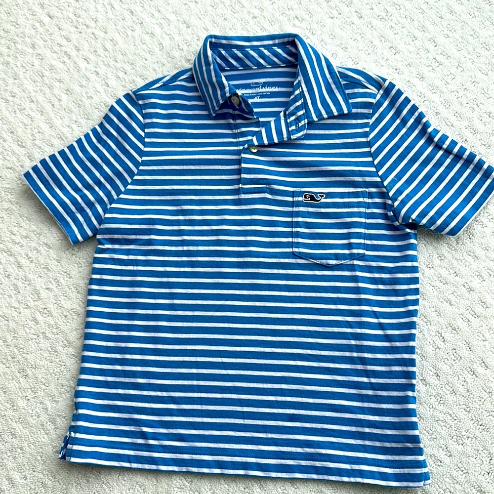 Vineyard Vines cotton pocket polo 4T